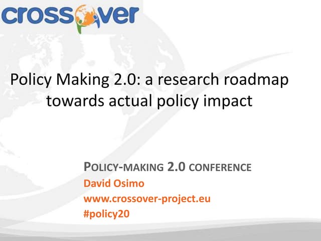 Osimo crossover-roadmap