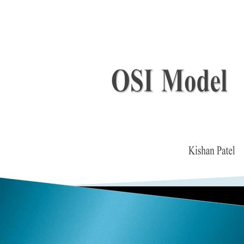 Osi model