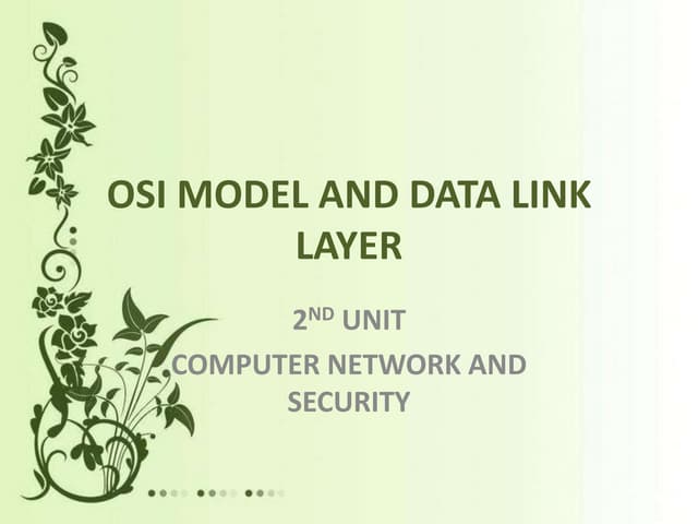Osi model 