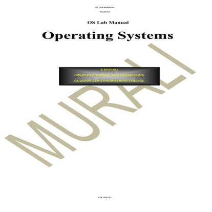 Os lab file c programs | DOCX
