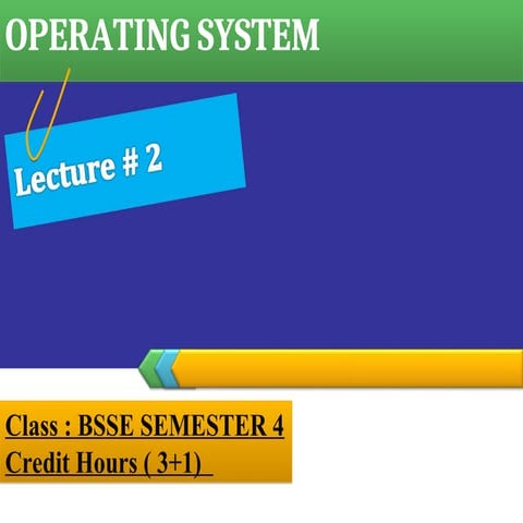 Operating System Lecture no 2 LEC 2.ppt