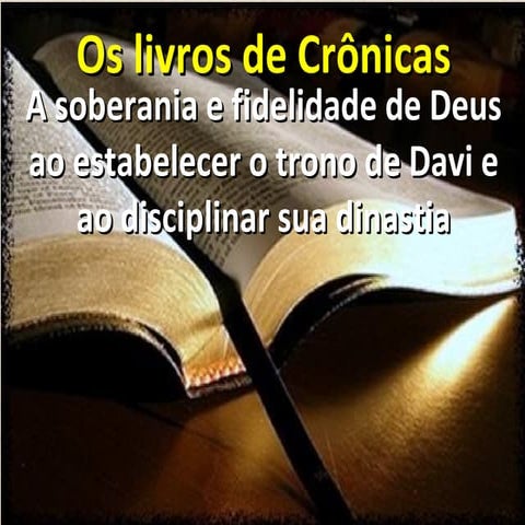Os livros de crônicas