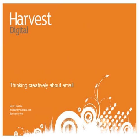 A creative approach to email marketing