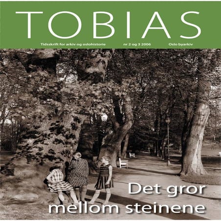 Det gror mellom steinene (TOBIAS 2-3/2006) Oslo byarkiv