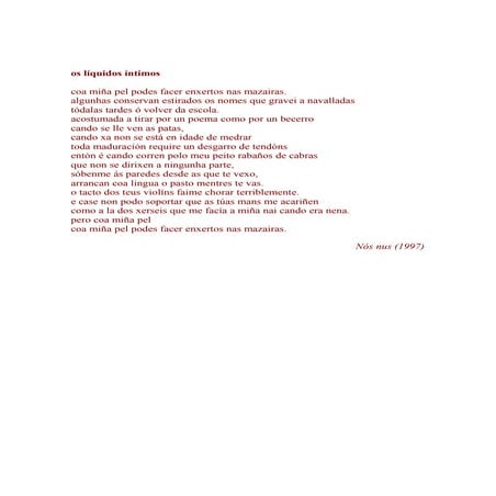 Os líquidos íntimos