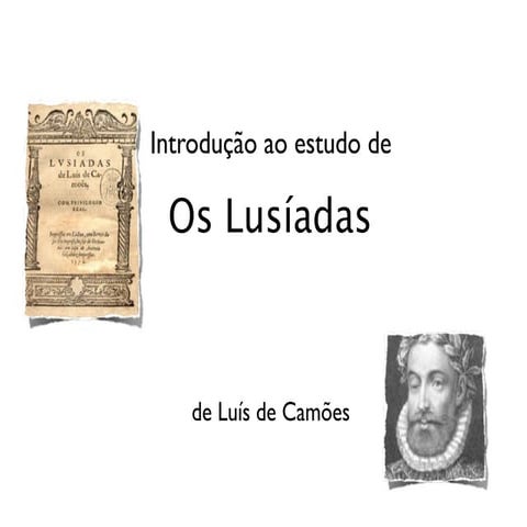 Os lusiadas introdução