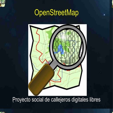Introducción a OpenStreetMap | PDF