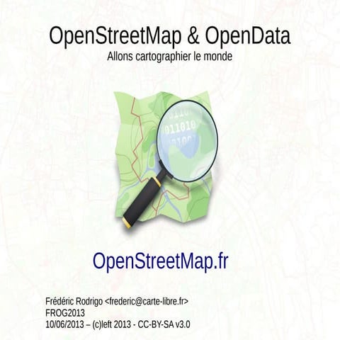 OpenData & OpenStreetMap