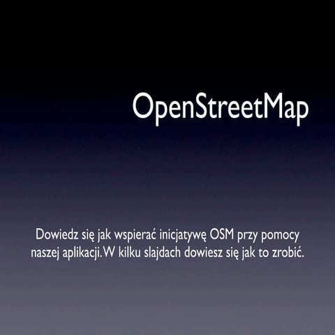 Wspieraj inicjatywę OpenStreetMap z Navatarem