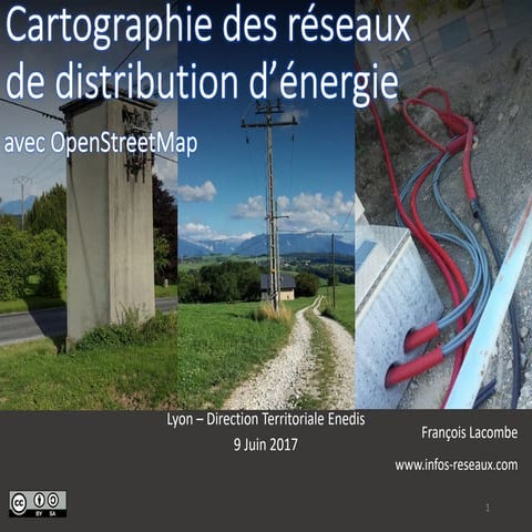 Cartographie des réseaux de distribution électrique