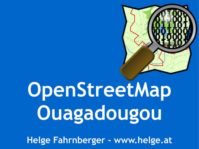 OpenStreetMap Ouagadougou