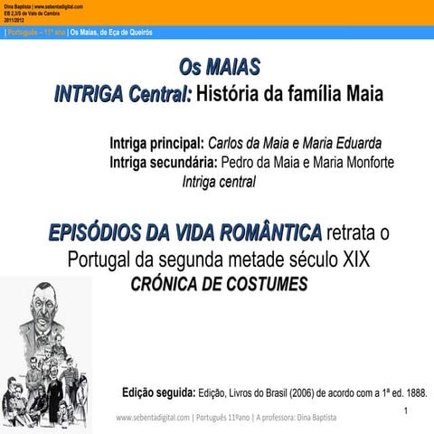 Os Maias_ sistematizacao