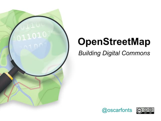 OpenStreetMap @ DigitalCommons BCN