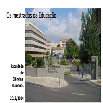 Os mestrados da educação