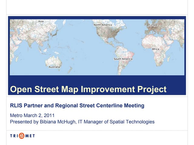 Osm improvements