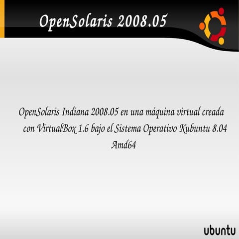 OpenSolaris