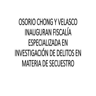 Osorio chong y velasco inauguran fi...