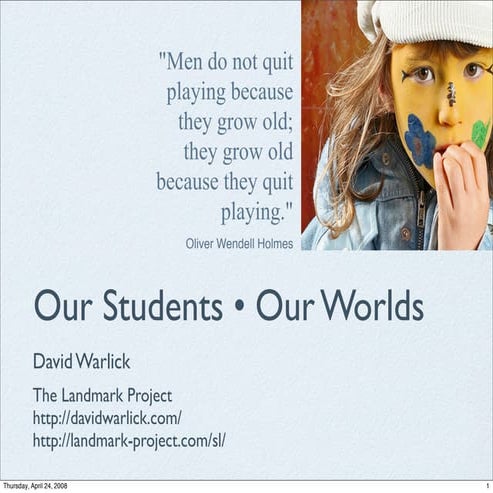 Our Students • Our Worlds