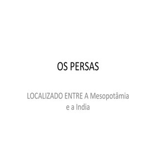 Os persas