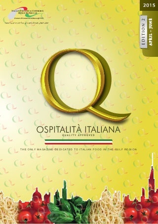 Ospitalità Italiana magazine - IICUAE. Aprile - giugno 2015