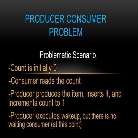 Producer Consumer Problem | PPT