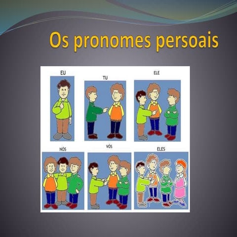 Os pronomes persoais