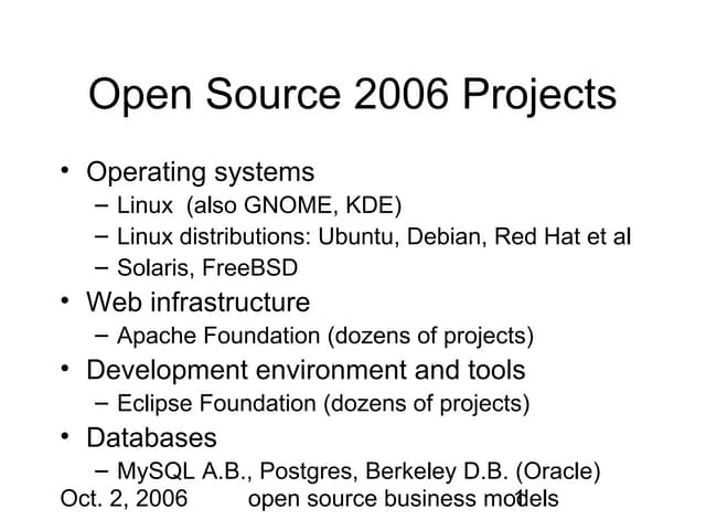 Osp summary