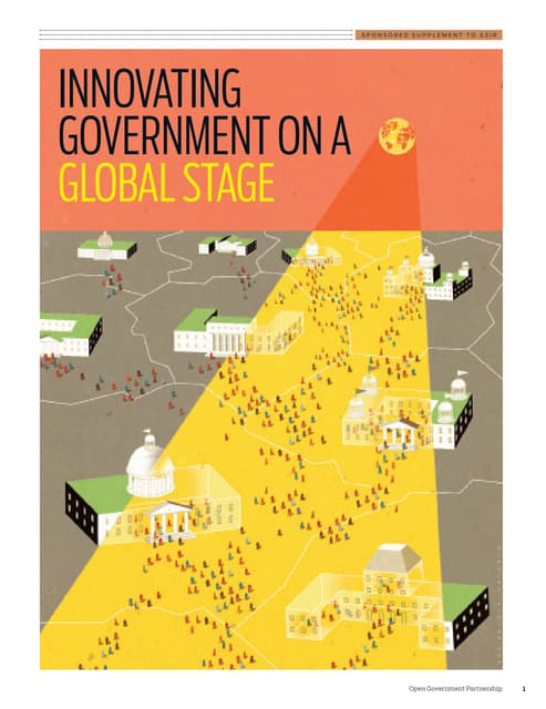 Innovating Government on a Global Stage - OGP Stanford Social Innovation Review (SSIR) Supplement 
