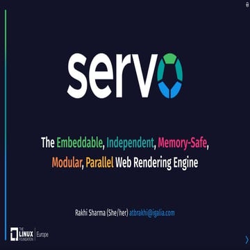 A Year of the Servo Reboot: Where Are We Now?
