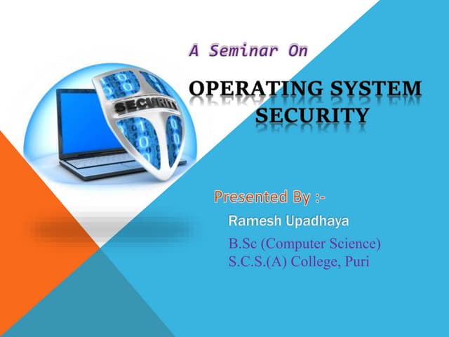 Operating System Security