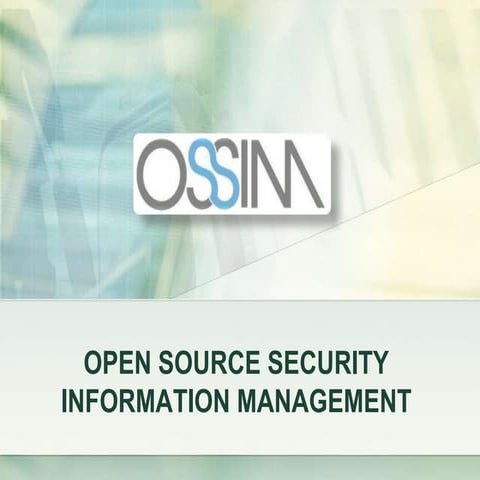OSSIM | PPTX