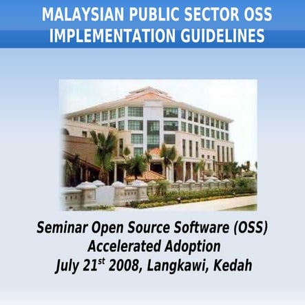 Oss Implementation OSCC MAMPU | PDF