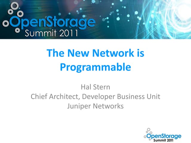 OSS Presentation Keynote by Hal Stern