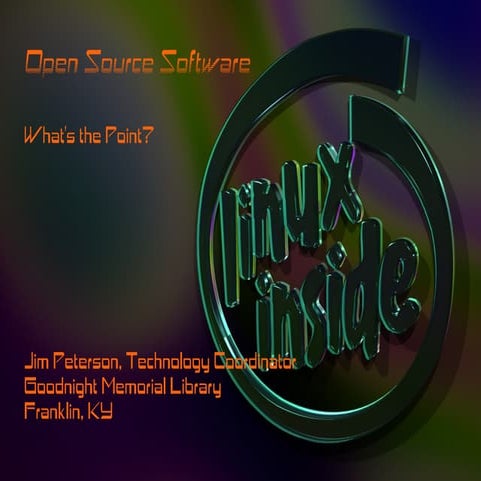 Why Open Source Software Matters