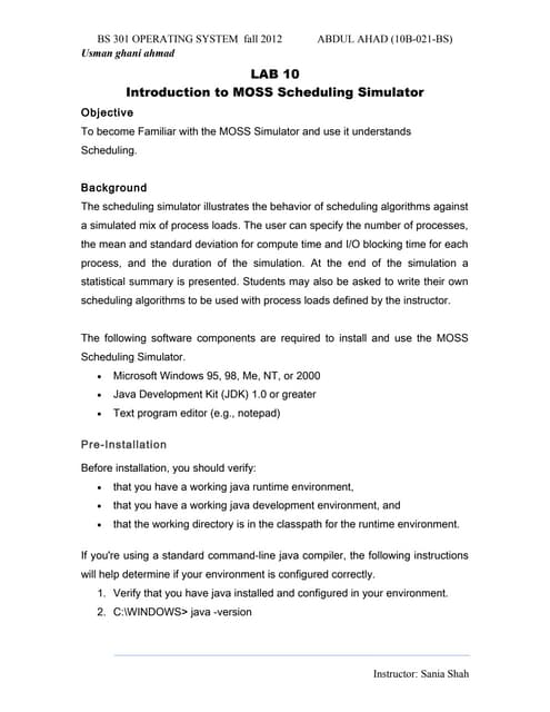 Os solve bs 301-0 s-lab10