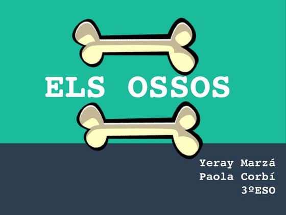 Els Ossos Clara I Júlia Ppt