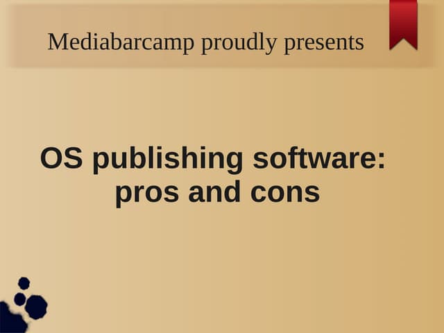 OSS publishing