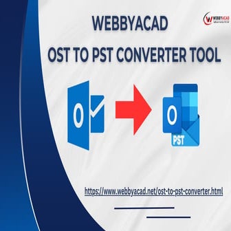 Ost To Pst Converter Tool | Webbyacad Software