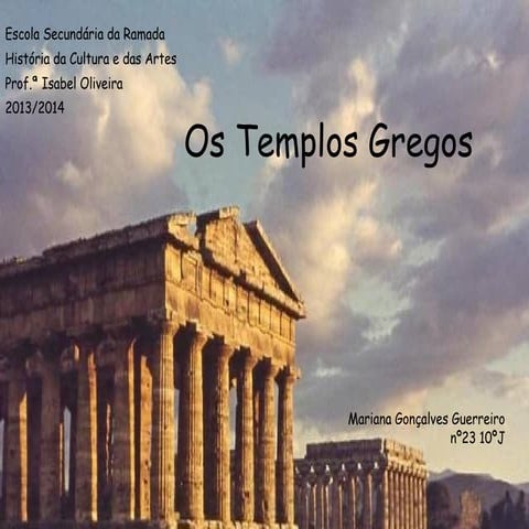 Os Templos Gregos