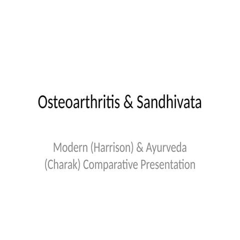 Osteoarthritis_Sandhivata_Presentation.pptx