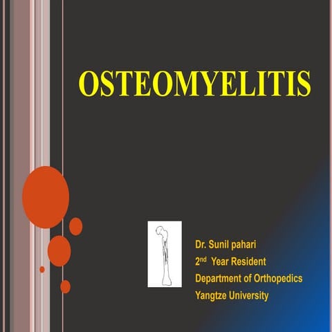 Osteomyelitis