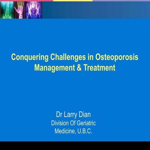 Osteoporosis amgen meeting