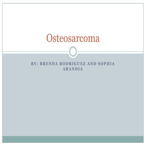 Osteosarcoma 