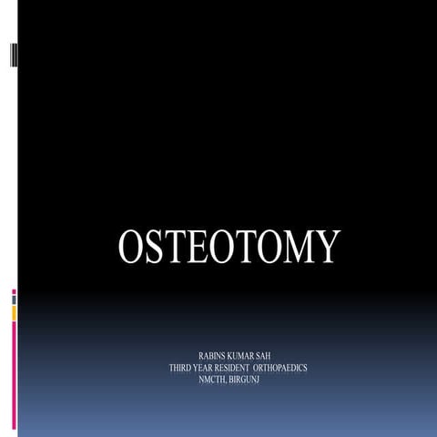 Osteotomy
