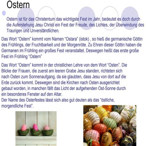 Ostern