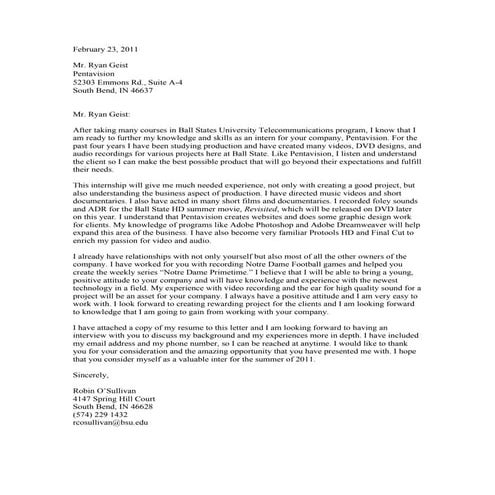 Coverletter | DOCX