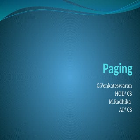 PAGING CONCEPT with EXAMPLE.pptx