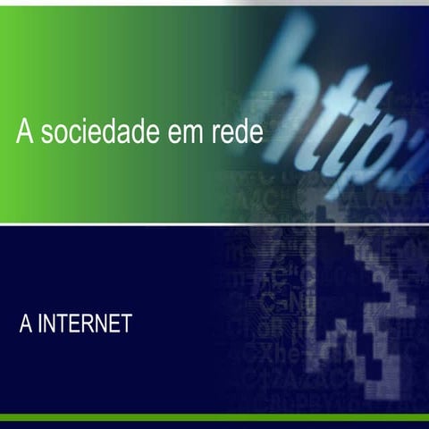 O surgimento da internet