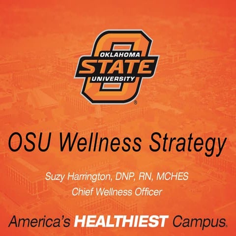 A Wellness Strategy for America's Healthiest Campus® with Suzy Harrington