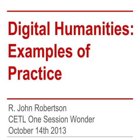 Osw Digital Humanities